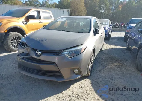 2016 Toyota Corolla Le Plus from USA, damaged, VIN 2T1BURHE7GC541788